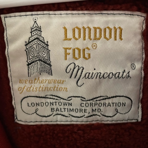 London Fog Vintage Lined Trench Coat - Picture 3 of 6